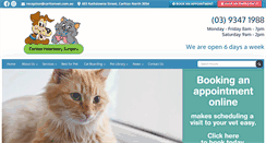Desktop Screenshot of carltonvet.com.au